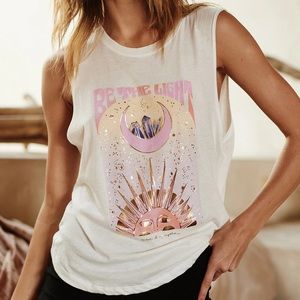 Spiritual Gangster Be The Light Muscle Tank